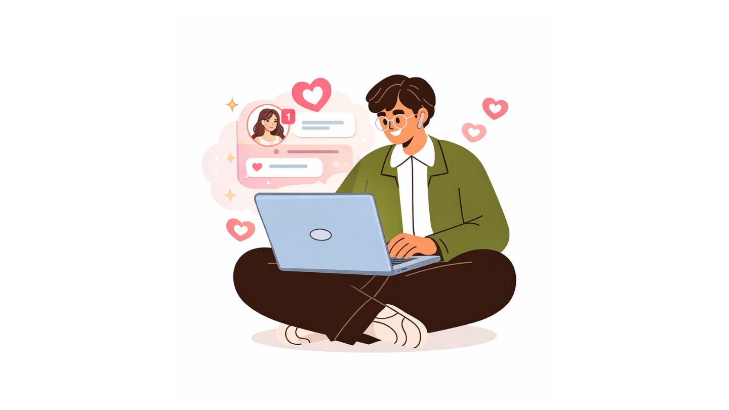 February Famous Riddles Digital Hearts, Real Feelings